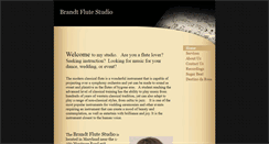 Desktop Screenshot of brandtflutestudio.com